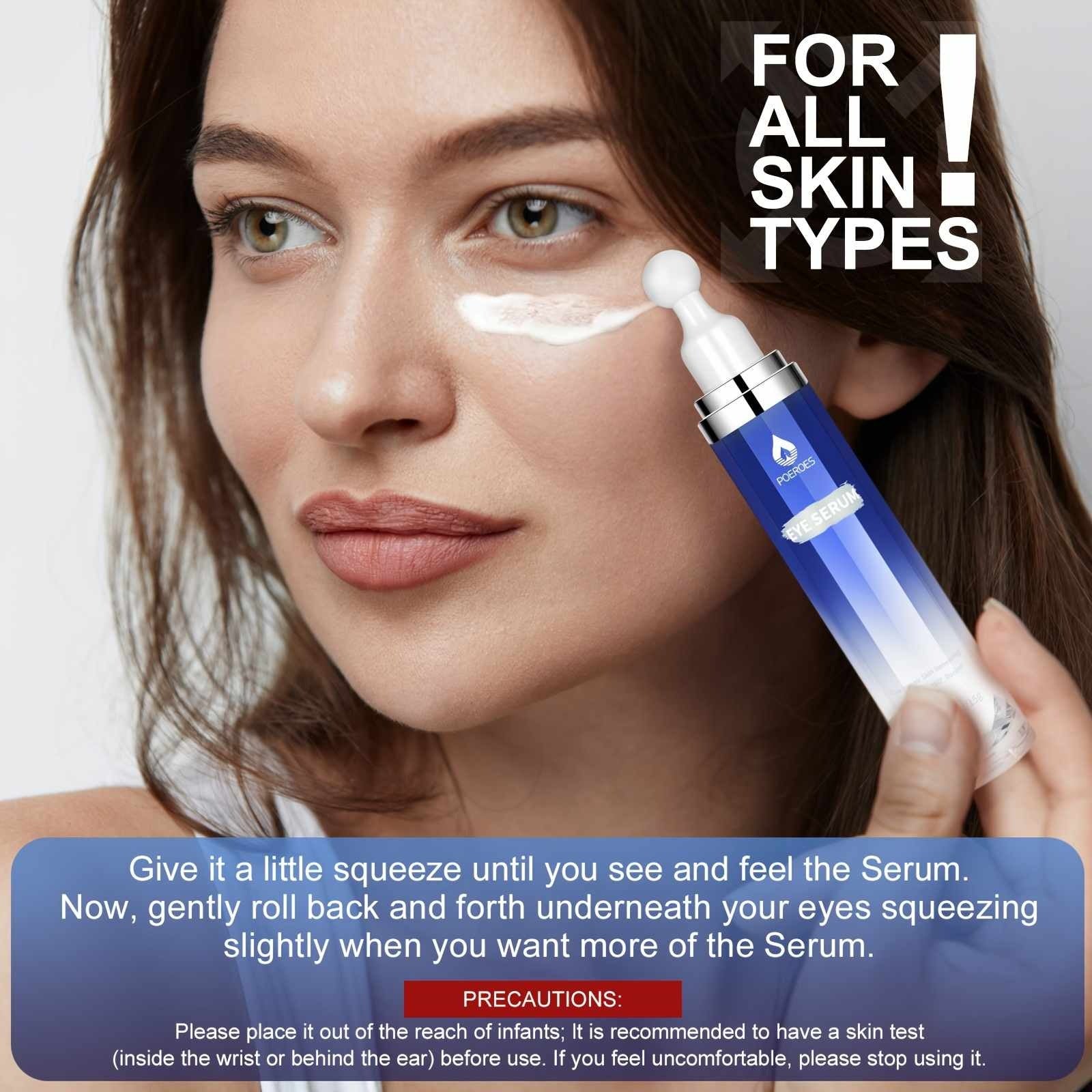 Instant Eye Cooling Roller Serum for Dark Circles & Puffiness